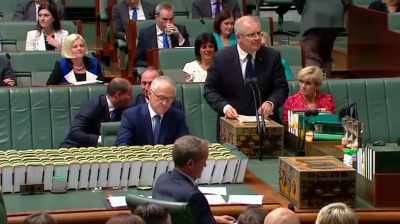 [narrator]
This is Scott Morrison. - The New Corporation: The Unfortunately Necessary Sequel