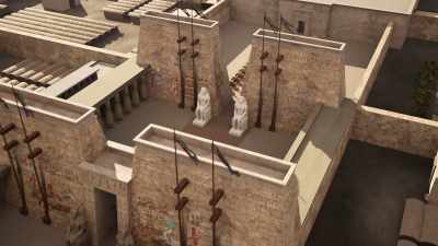 [narrator] This temple
known as Kom el-Hetan, - Ancient Armageddon