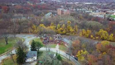 [narrator]  This is the Warne
 and Swasey Observatory, - Mysteries of the Abandoned