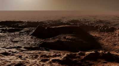 NARRATOR: Three and a half
billion years ago - Mars: One Day on the Red Planet