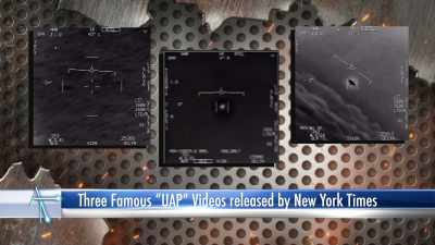 - [Narrator] Three cryptic
videos were released - Accidental Truth: UFO Revelations