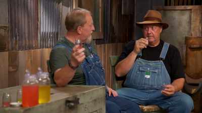  [narrator] three
  distinct styles
  of corn liquor. - Moonshiners: Master Distiller