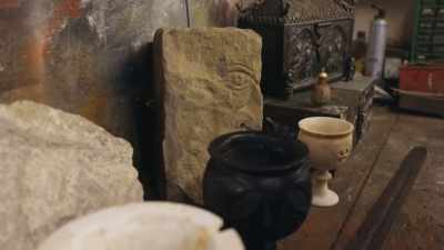 Narrator: TO PROVE THAT
THE CHALICE IS, IN FACT, - Lost Relics of the Knights Templar