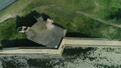 Narrator: Unlike most of
the atlantic wall, - Secret Nazi Ruins