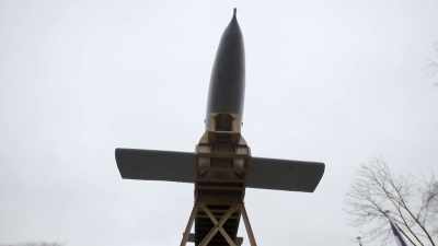 Narrator:
Unlike the v-1 rocket, - Secret Nazi Ruins