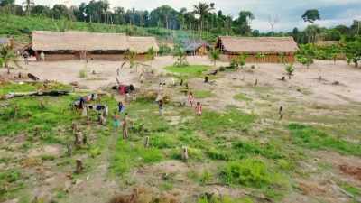 Narrator: WHAT CAUSED
A GREAT CIVILIZATION - Lost Cities of the Amazon