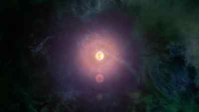 Narrator: WHEN A GIANT STAR
GOES SUPERNOVA AND EXPLODES, - How the Universe Works