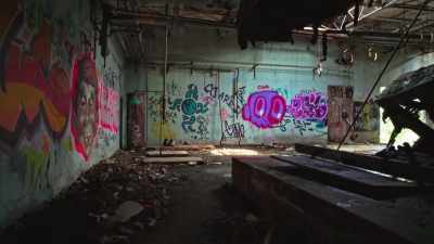 [narrator] Where once,
high-tech equipment
filled the cavernous spaces, - Mysteries of the Abandoned