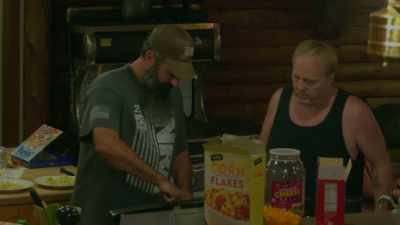 [narrator] While Jim and Jerry
finish prepping dinner, - Borat’s American Lockdown & Debunking Borat