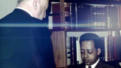 [narrator] While under
hypnosis, Barney Hill recalls - Alien Abduction: Betty and Barney Hill