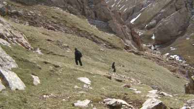 NARRATOR: With endless
perseverance and endurance, - Ghost of the Mountains