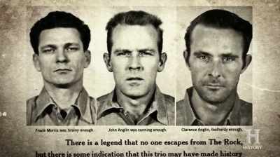  - NARRATOR: With no definitive
 proof that the brothers - Alcatraz Escape: The Lost Evidence