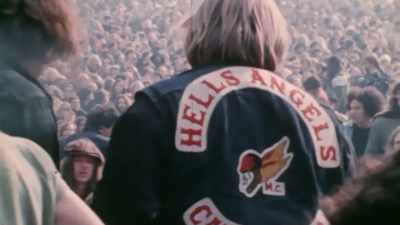 [Narrator] With
The Hell's Angels, - Days of Rage: The Rolling Stones' Road to Altamont