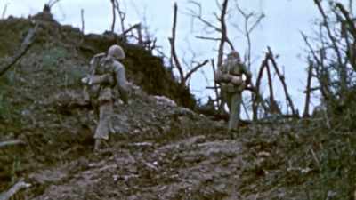NARRATOR: With the
Shuri Line about to fall, - The Pacific War in Color
