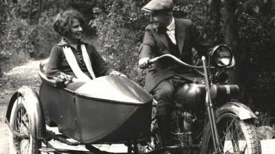 ‐ [Narrator] Within a year,
Harley‐Davidson Motorcycles are - The Machines That Built America