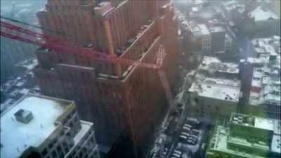 [narrator] Workers
in a nearby office building - Engineering Catastrophes