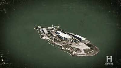  - NARRATOR: Working their way
 around the island allowed the - Alcatraz Escape: The Lost Evidence