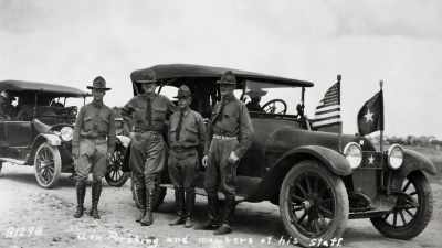 - [Narrator] Young George
S. Patton uses them - The Cars That Made America