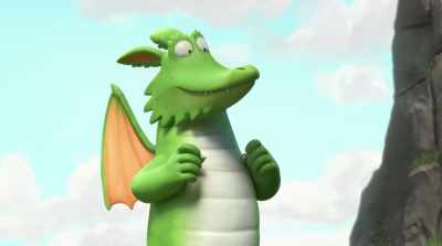 [narrator] Zog went off to practise, - Zog