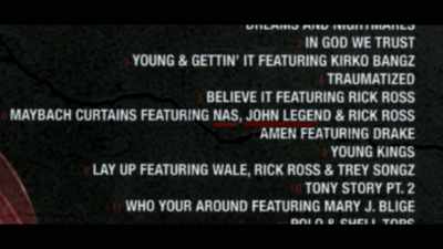 Nas, John Legend,
Drake, Mary J. Blige. - Free Meek