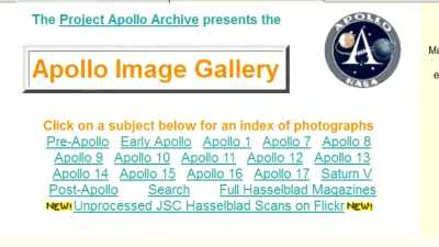 NASA has published on the internet - American Moon