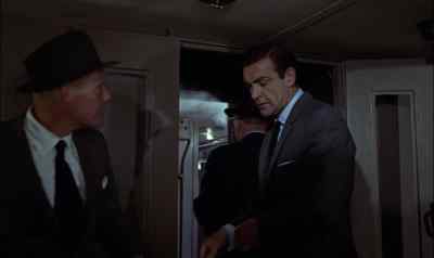 - Nash, Captain Nash.
- Bond, travelling as Somerset. - From Russia with Love