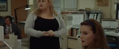 That's our new clientWhy is he so beautifulHe's like CW hotI just suddenly got the urge to catcallLike I don't whistle But I just wannaGuys please don't objectify the men in this officeOkay I won't stand for it - Isn't It Romantic