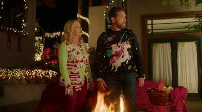 - Natalie, you won
the ugly sweater contest! - Dear Christmas