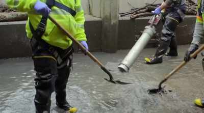 [Nate] I was
vacuuming one time, - Sewer Divers