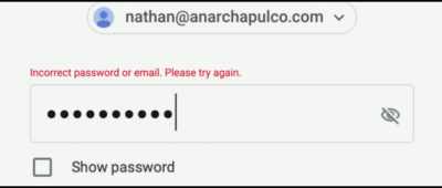 Nathan and I
were really concerned - The Anarchists