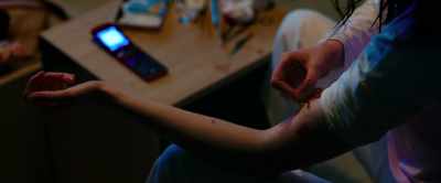 -[Nathan] Where are you?
-At home. Sewing. - Gunpowder Milkshake