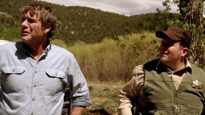 National forest across the stream. - Longmire