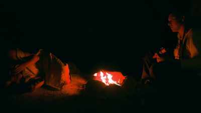 (Native breathes deeply) - Over The Red River