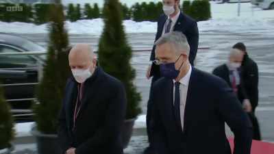 NATO ministers gathered
to decide what to do about - Putin vs the West