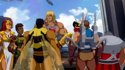 Naturally.
When you have the tech, - Masters of the Universe: Revolution