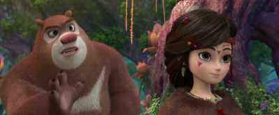 - Naya, those feathers,
I've seen them before. - Fantastica: A Boonie Bears Adventure