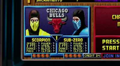 [NBA Jam music] - Insert Coin