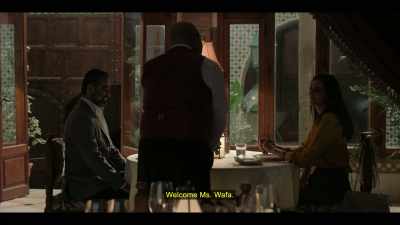   [waiter speaking Arabic]   - Ghosts of Beirut