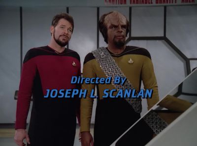 NCC-1701 -D, USS Enterprise.
Shuttlecraft 5. - Star Trek: The Next Generation