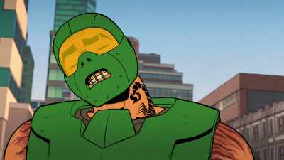-[neck cracks]
-Let's crack 'em open! - Your Friendly Neighborhood Spider-Man