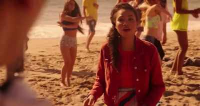-Need any background dancers?
-[mouths] - #RealityHigh