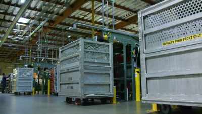 NEEDHAM: This is the
international mail facility - To Catch a Smuggler