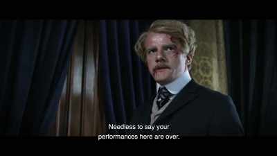 Needless to say your
performances here are over. - The Ninth