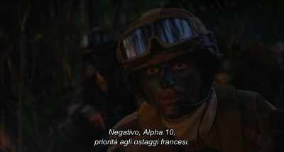 Negative, Alpha 10,
prioritize French hostages. - Disco Boy