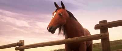 Neigh, but I know the
iron horse goes there. - Gracie & Pedro: Pets to the Rescue