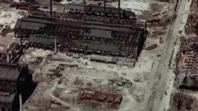 Neither atomic bomb will kill
this many on the day it drops. - The Pacific War in Color