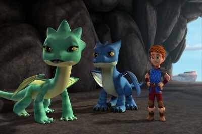 - Neither is he. Sort of smelly, though.
- What'd she say? - Dragons: Rescue Riders