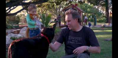 NELSON: He got along
pretty well with her. - Koko: A Red Dog Story