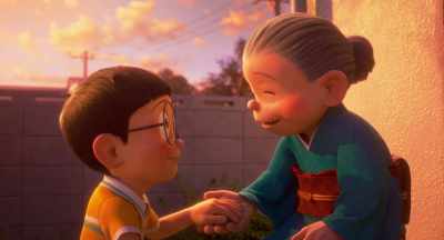 Nenek akan menunggumu disini. - Stand by Me Doraemon 2
