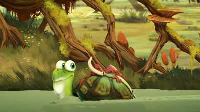 (nervous chuckle) - Gigantosaurus